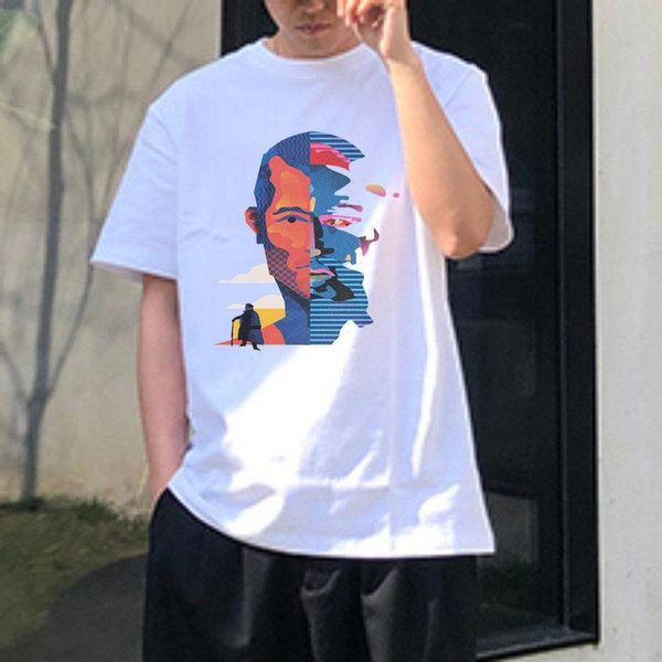 men's t-shirts korean man summer print short sleeve cotton oversized shirt harajuku tshirt men fashion streetwear clothing, White;black
men's t-shirts korean man summer print short sleeve cotton oversized shirt harajuku tshirt men fashion streetwear clothing, White;black