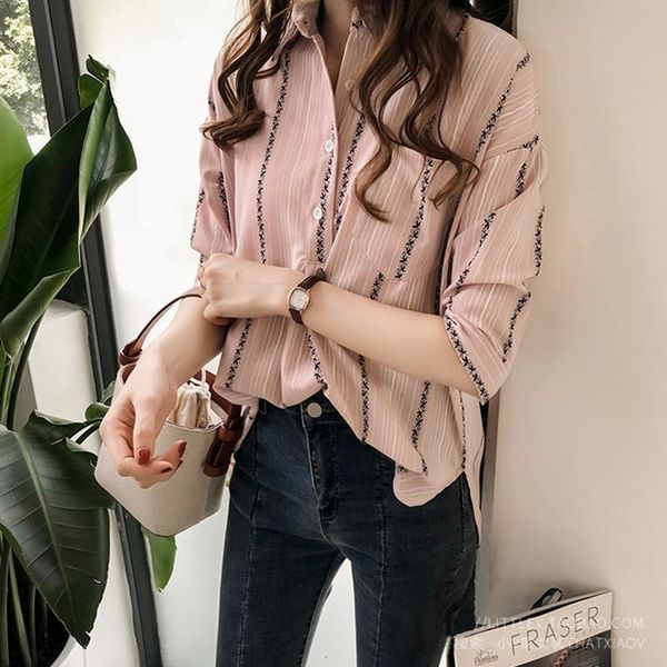women's blouses & shirts #1102 women chiffon shirt casual blouse summer half sleeve striped ladies plus size 4xl vintage spring female, White
women's blouses & shirts #1102 women chiffon shirt casual blouse summer half sleeve striped ladies plus size 4xl vintage spring female, White
