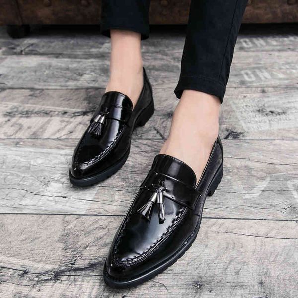 dress shoes mocassins loafers men slip on flats casual leather tassel breathable homme luxury brand british club o5 lptq, Black
dress shoes mocassins loafers men slip on flats casual leather tassel breathable homme luxury brand british club o5 lptq, Black