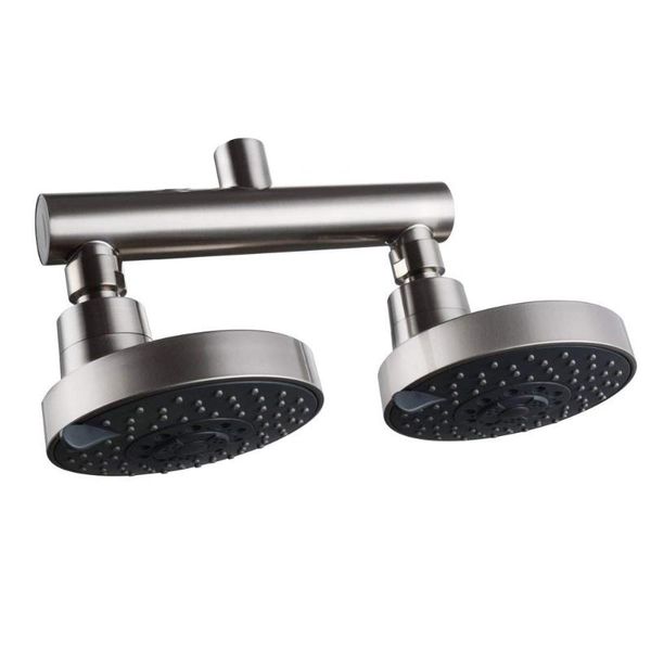 bathroom shower heads head double outlet manifold with 5 function sprayers metal swivel ball joint w/
bathroom shower heads head double outlet manifold with 5 function sprayers metal swivel ball joint w/