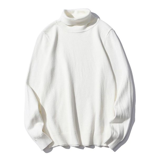 men's sweaters 2021 brand men solid color turtleneck sweater slim warm casual autumn winter fashion male, White;black
men's sweaters 2021 brand men solid color turtleneck sweater slim warm casual autumn winter fashion male, White;black