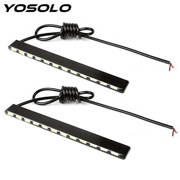 2pcs led strip super bright 7030 daylight 12 leds car styling drl daytime running lights smd emergency
2pcs led strip super bright 7030 daylight 12 leds car styling drl daytime running lights smd emergency
