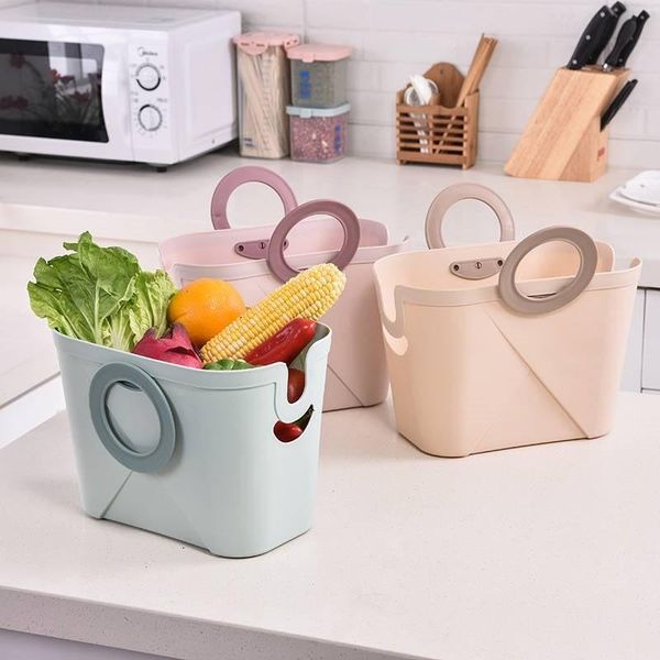 bathroom storage & organization foldable plastic basket fruit toy laundry shower caddy hanging organizer home kitchen shopping bag
bathroom storage & organization foldable plastic basket fruit toy laundry shower caddy hanging organizer home kitchen shopping bag