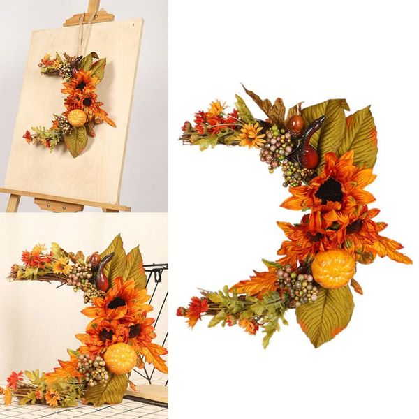 halloween artificial moon shape autumn garland pumpkin wreath decor ring hoop crafts xmas decorations decorative flowers & wreaths
halloween artificial moon shape autumn garland pumpkin wreath decor ring hoop crafts xmas decorations decorative flowers & wreaths