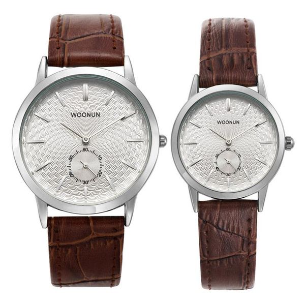 wristwatches 2021 men women watches fashion simple couple watch leather band quartz relogio masculino feminino, Slivery;brown
wristwatches 2021 men women watches fashion simple couple watch leather band quartz relogio masculino feminino, Slivery;brown