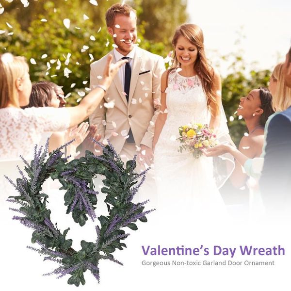 wedding decoration wreath door ornaments waiting for love lavender heart-shape gorgeous christmas valentine's day garland decorative fl
wedding decoration wreath door ornaments waiting for love lavender heart-shape gorgeous christmas valentine's day garland decorative fl