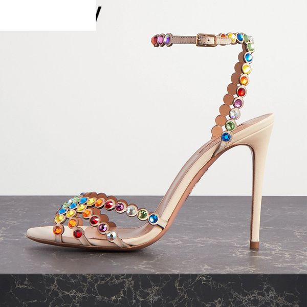 sandals summer bling crystal sandals high heel rhinestone open toe ankle strap dress banquet shoes sandalias for ladies 5012, Black
sandals summer bling crystal sandals high heel rhinestone open toe ankle strap dress banquet shoes sandalias for ladies 5012, Black