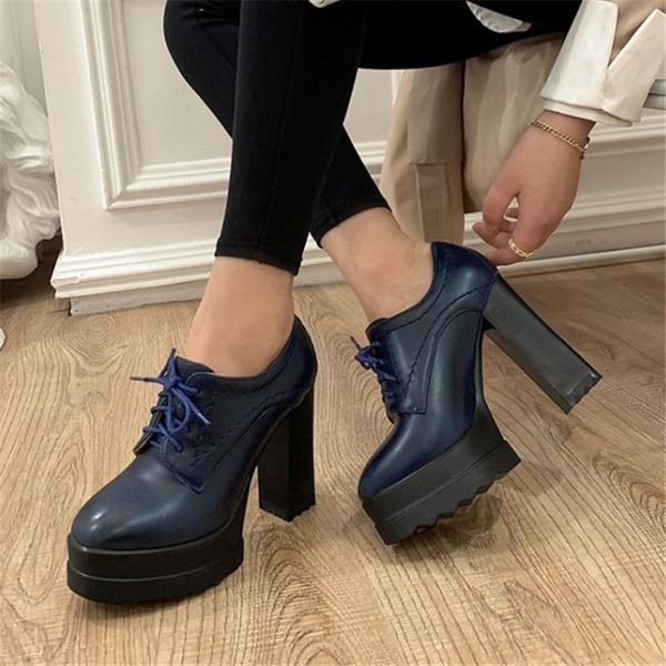 dress shoes pxelena vintage square chunky high heel platform punk rock gothic pumps lady lace up pu leather office plus size 42, Black
dress shoes pxelena vintage square chunky high heel platform punk rock gothic pumps lady lace up pu leather office plus size 42, Black