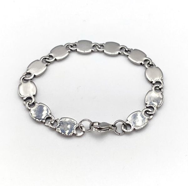 link, chain 9mm stainless steel silver color coffee bean beads bracelet for women,men, Black
link, chain 9mm stainless steel silver color coffee bean beads bracelet for women,men, Black