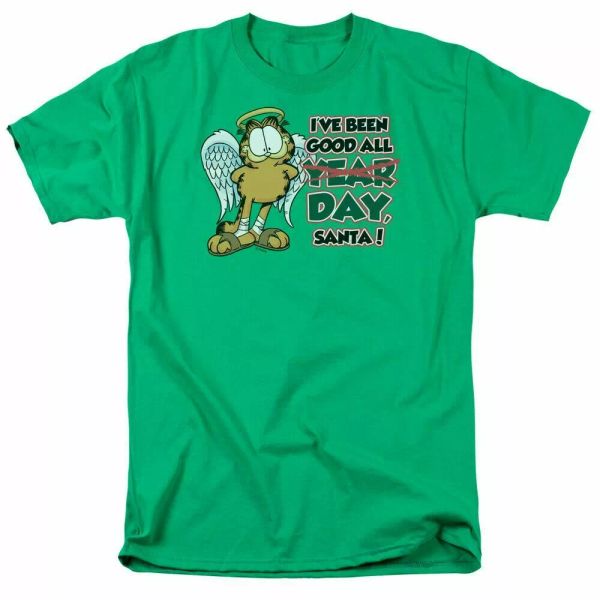 garfield ive been good t shirt mens licensed christmas comics tee kelly green, White;black
garfield ive been good t shirt mens licensed christmas comics tee kelly green, White;black