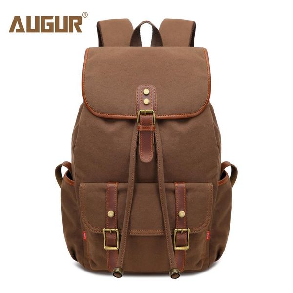 backpack augur fashion men's vintage canvas school bag travel bags large capacity laptop
backpack augur fashion men's vintage canvas school bag travel bags large capacity laptop
