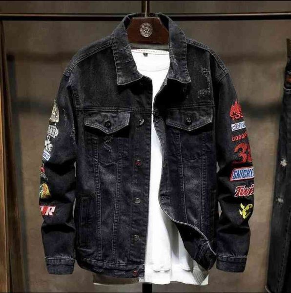 men's jackets vintage denim fine men's jackets male solid color jeans nice vintage jacket black man's blue clothing g3j3, Black;brown
men's jackets vintage denim fine men's jackets male solid color jeans nice vintage jacket black man's blue clothing g3j3, Black;brown