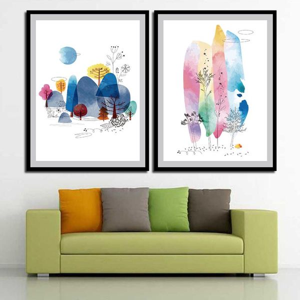 paintings nordic watercolor style canvas feather painting printed minimalist colourful trees poster bedroom wall art pictures home decor
paintings nordic watercolor style canvas feather painting printed minimalist colourful trees poster bedroom wall art pictures home decor