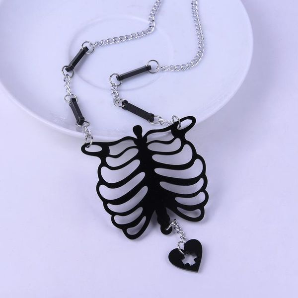 pendant necklaces 2021 fashion punk rock acrylic the human body skeleton bone necklace for men women jewelry skull, Silver
pendant necklaces 2021 fashion punk rock acrylic the human body skeleton bone necklace for men women jewelry skull, Silver