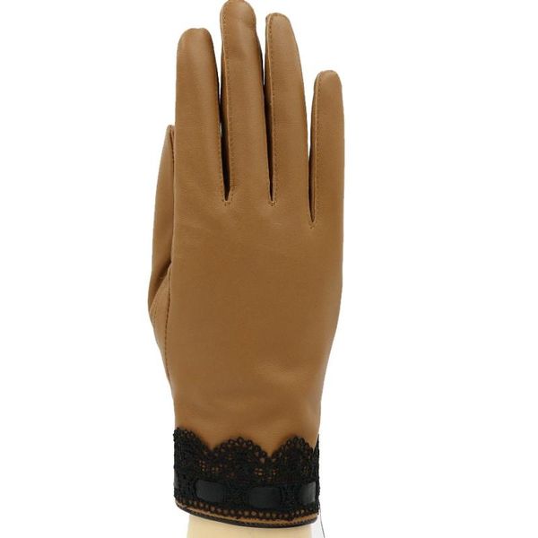 five fingers gloves 2021 leather female plus velvet thick korean lace embroidery sheepskin warm and cold driving, Blue;gray
five fingers gloves 2021 leather female plus velvet thick korean lace embroidery sheepskin warm and cold driving, Blue;gray