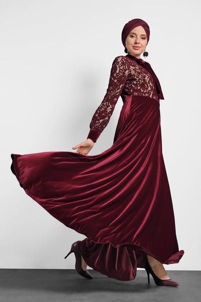 long women dress with guipure turkish fashion islamic muslim spring summer modern clothing turkey, Black;gray
long women dress with guipure turkish fashion islamic muslim spring summer modern clothing turkey, Black;gray