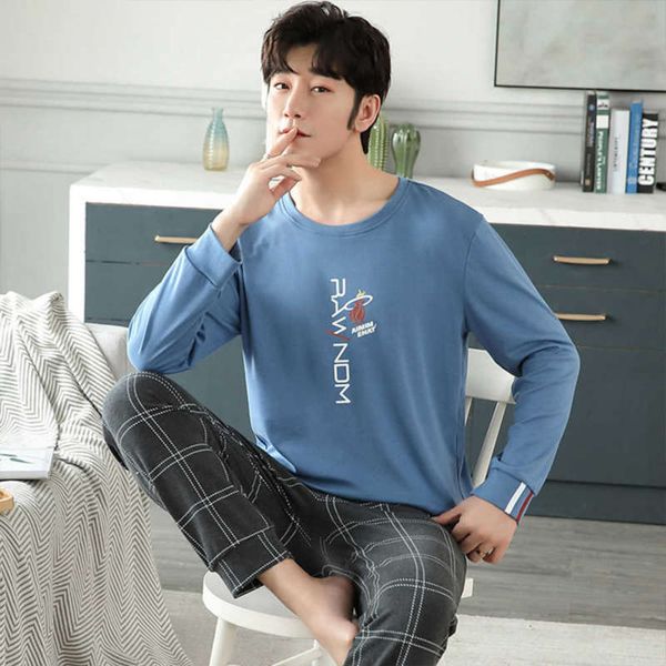 autumn winter cotton pyjama men pajama set fashion plaid sleepwear suit with pocket casual comfortable sports warm outwear 210928, Black;brown
autumn winter cotton pyjama men pajama set fashion plaid sleepwear suit with pocket casual comfortable sports warm outwear 210928, Black;brown