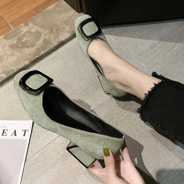 dress shoes 2021 square high heels women luxury korean fashion casual party night pumps ladies woman slip on metal buckle, Black
dress shoes 2021 square high heels women luxury korean fashion casual party night pumps ladies woman slip on metal buckle, Black