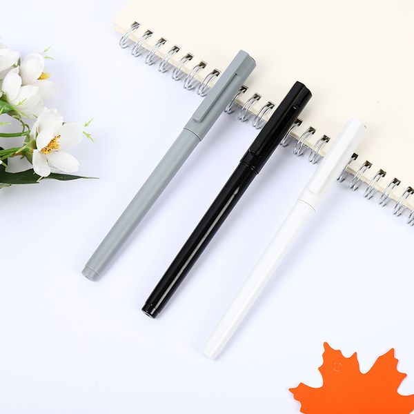 advertising white pen large capacity busins black neutral carbon water signature printing
advertising white pen large capacity busins black neutral carbon water signature printing