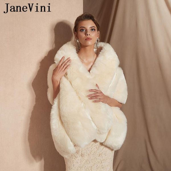 wraps & jackets janevini 2021 wedding cloak bridal faux fur shawl women plus size warm wrap winter outdoor cape bolero de maria, White
wraps & jackets janevini 2021 wedding cloak bridal faux fur shawl women plus size warm wrap winter outdoor cape bolero de maria, White