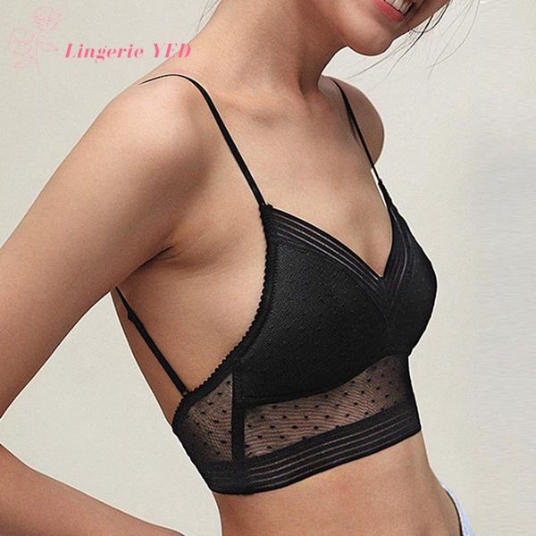 bras bralette bra low back lace dot mesh ultra thin ladies underwear women white lingerie femme, Red;black
bras bralette bra low back lace dot mesh ultra thin ladies underwear women white lingerie femme, Red;black