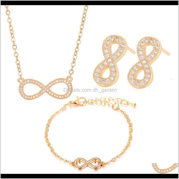 bracelet, & sets drop delivery 2021 copper jewelry zircon inverted 8 words infinity earrings necklace bracelet three piece set 1553 a6b, Black
bracelet, & sets drop delivery 2021 copper jewelry zircon inverted 8 words infinity earrings necklace bracelet three piece set 1553 a6b, Black