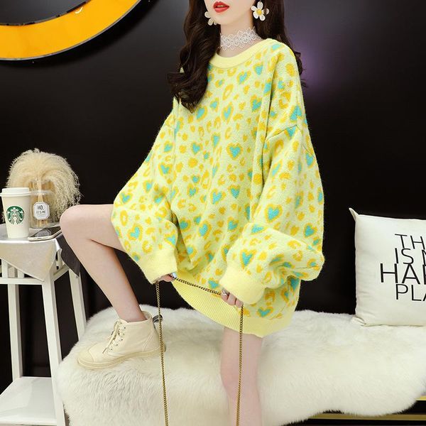 women's sweaters japanese style sweet sweater 2021 autumn and winter peach heart polka-dot loose casual pullover, White;black
women's sweaters japanese style sweet sweater 2021 autumn and winter peach heart polka-dot loose casual pullover, White;black