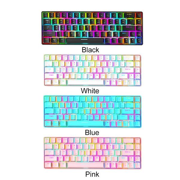 keyboards t8 mechanical gaming keyboard blue switch 68 keys usb type c wired with 18 rgb lights effect for deskpc gamer
keyboards t8 mechanical gaming keyboard blue switch 68 keys usb type c wired with 18 rgb lights effect for deskpc gamer