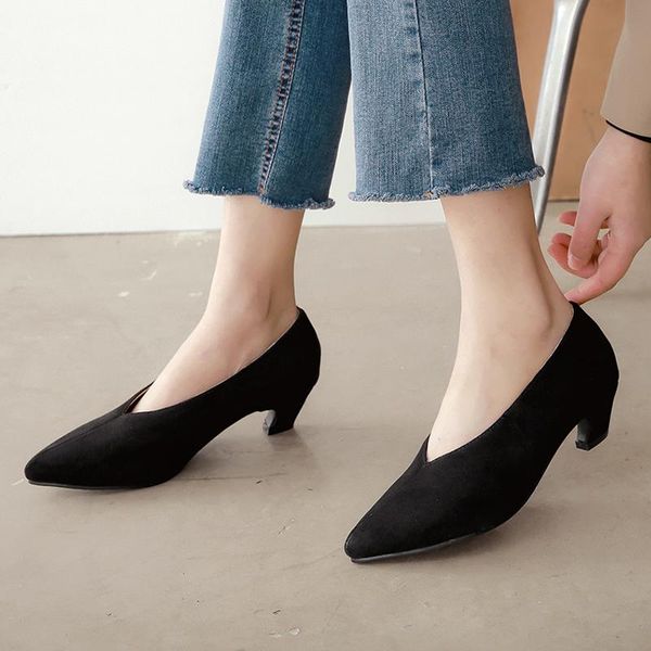 dress shoes plus size 34-48 fashion pointed toe high heels women autumn summer casual fitted female single outwear, Black
dress shoes plus size 34-48 fashion pointed toe high heels women autumn summer casual fitted female single outwear, Black