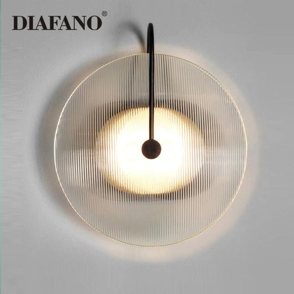 wall lamp nordic modern creative disc glass bedside living room bedroom aisle background led sconce lighting
wall lamp nordic modern creative disc glass bedside living room bedroom aisle background led sconce lighting
