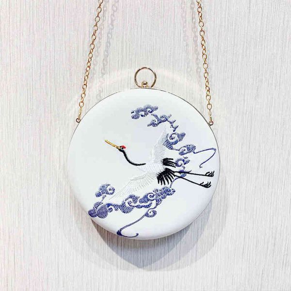 women round clutch evening bag vintage handbag embroidery clutch purse wedding party shoulder bag
women round clutch evening bag vintage handbag embroidery clutch purse wedding party shoulder bag