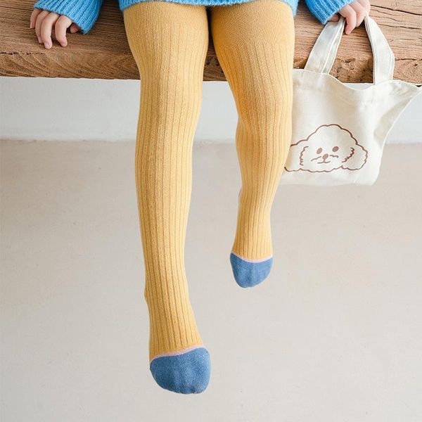 spring autumn children's cotton pantyhose striped knitting girls' tights candy color for girl socks, Pink;yellow
spring autumn children's cotton pantyhose striped knitting girls' tights candy color for girl socks, Pink;yellow