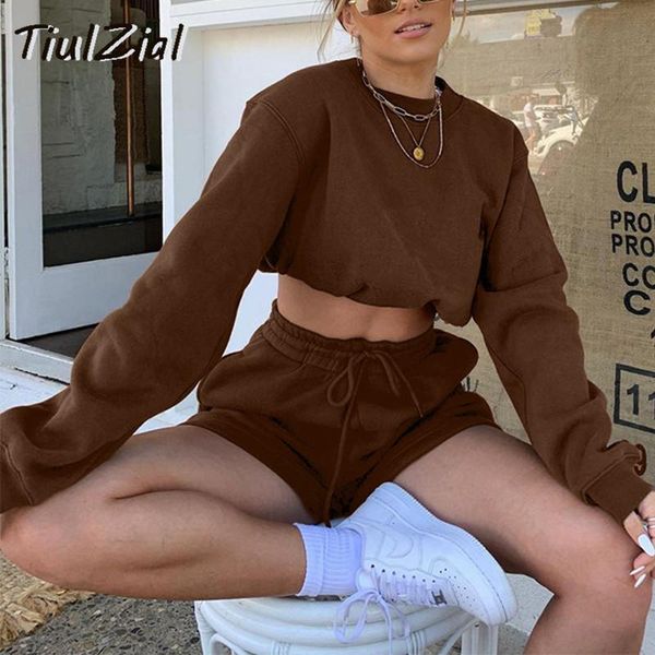 women's tracksuits tiulzial women short set sportwear tracksuit loungewear two piece outfits long sleeve swearshirt and high waist shor, Gray
women's tracksuits tiulzial women short set sportwear tracksuit loungewear two piece outfits long sleeve swearshirt and high waist shor, Gray