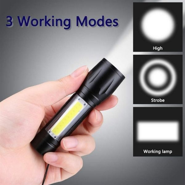 nkb mini flashtelescopic focusing with cob side lamp led strong flashs torches flashlight outdoor emergency aluminum alloy flashlight
nkb mini flashtelescopic focusing with cob side lamp led strong flashs torches flashlight outdoor emergency aluminum alloy flashlight