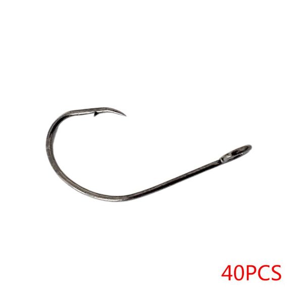 40pcs high carbon saltwater fishing hooks sharp tip barbed maggot carp freshwater fish
40pcs high carbon saltwater fishing hooks sharp tip barbed maggot carp freshwater fish