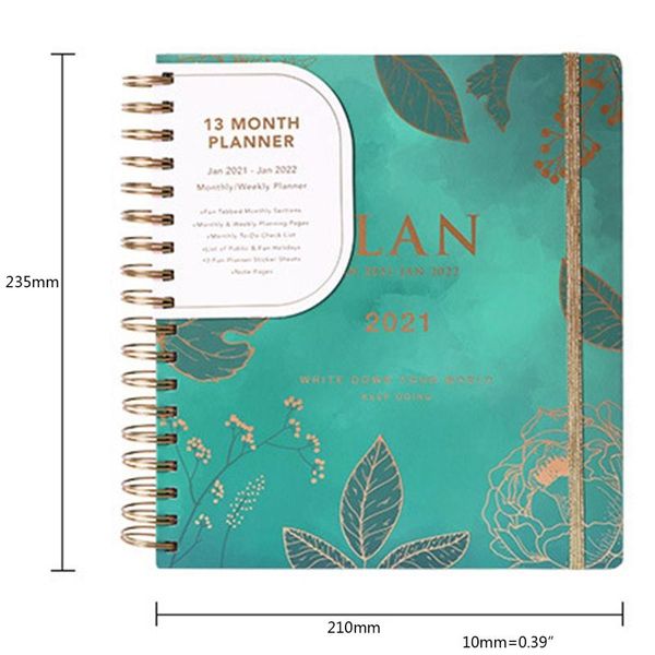 agenda planner organizer b5 coil notebook journal monthly weekly schedule p9ya notepads, Purple;pink
agenda planner organizer b5 coil notebook journal monthly weekly schedule p9ya notepads, Purple;pink