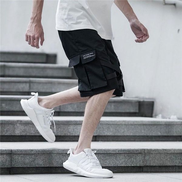 men's shorts the pants in cargo summer polyester cotton casual regular pockets knee length yxfp, White;black
men's shorts the pants in cargo summer polyester cotton casual regular pockets knee length yxfp, White;black