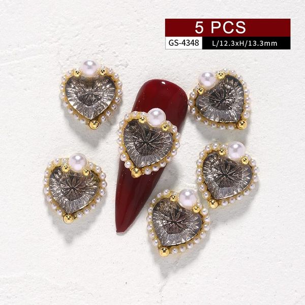 heart shape designer 5pcs/set nail rhinestones shiny colorful crystal gems art pearl charms uv gel decoration decorations, Silver;gold
heart shape designer 5pcs/set nail rhinestones shiny colorful crystal gems art pearl charms uv gel decoration decorations, Silver;gold