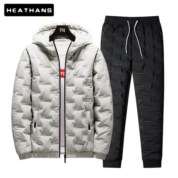 men's tracksuits korean hooded cotton-padded parka set male solid slim warm hoodies + trousers 2pc sets men 4 color, Gray
men's tracksuits korean hooded cotton-padded parka set male solid slim warm hoodies + trousers 2pc sets men 4 color, Gray