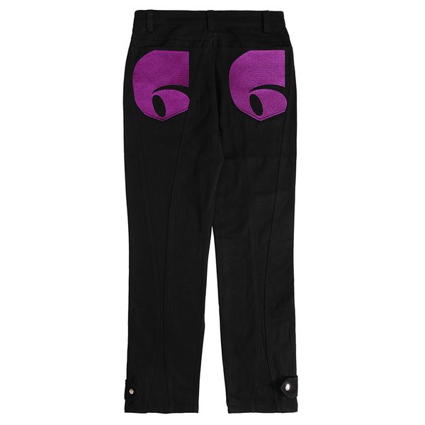 ankle button zipper straight color block casual mens and womens cargo pants style loose streetwear trousers, Black
ankle button zipper straight color block casual mens and womens cargo pants style loose streetwear trousers, Black