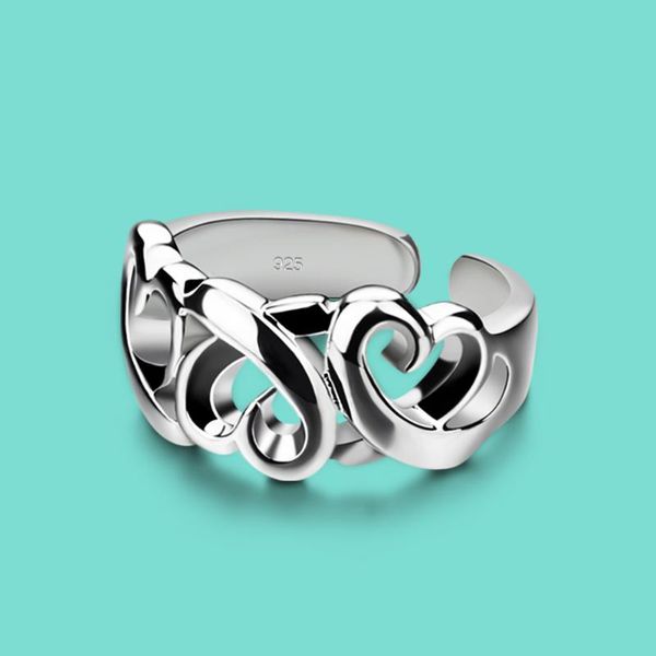 100% 925 silver ring women's-creative irregular heart ring-open end adjustment-charm jewelry gift cluster rings, Golden;silver
100% 925 silver ring women's-creative irregular heart ring-open end adjustment-charm jewelry gift cluster rings, Golden;silver