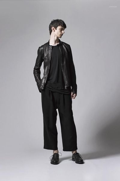 men's clothing hair stylist fashion street hip hop classic british casual harem pants plus size singer costumes, Black
men's clothing hair stylist fashion street hip hop classic british casual harem pants plus size singer costumes, Black