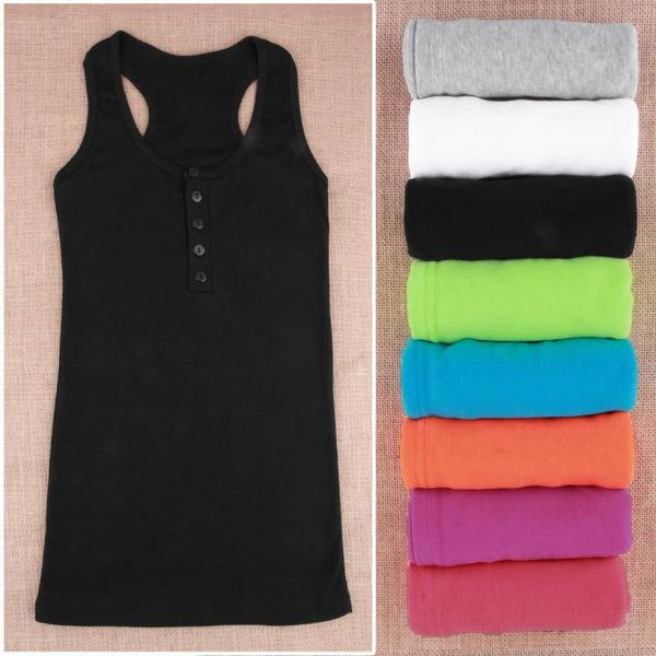 1pc ladies multicolor long sleeveless temperament cotton t-shirt tank women vest yoga outfit
1pc ladies multicolor long sleeveless temperament cotton t-shirt tank women vest yoga outfit