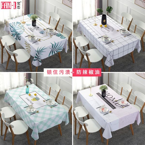 proof tablecloth simple oil pvc and wash household nordic tea table cloth desk mat
proof tablecloth simple oil pvc and wash household nordic tea table cloth desk mat