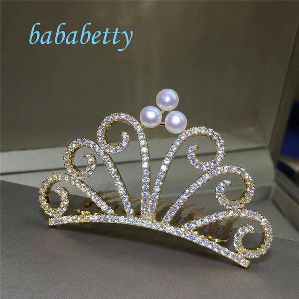 hair clips & barrettes fashion wild natural freshwater 6-7mm pearls crown bun bride, Golden;silver
hair clips & barrettes fashion wild natural freshwater 6-7mm pearls crown bun bride, Golden;silver
