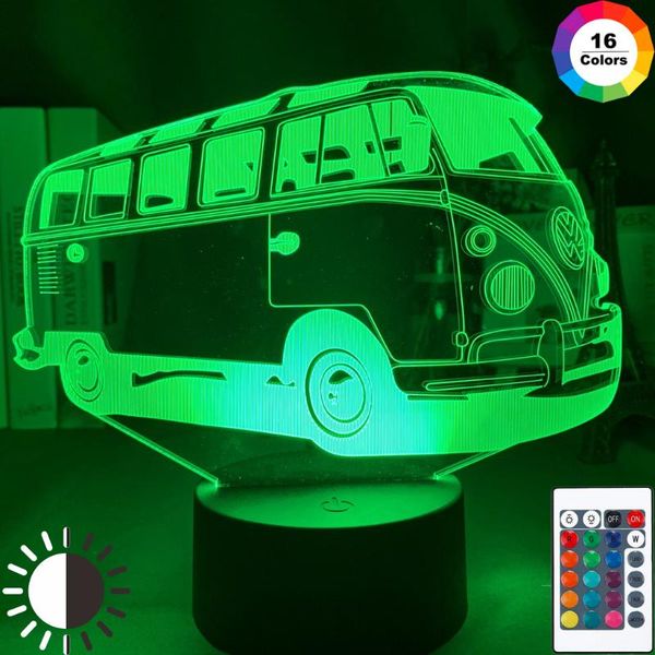 night lights 3d optical baby led light lamp school bus for kids children's room decor nightlight rgb touch sensor desk gift
night lights 3d optical baby led light lamp school bus for kids children's room decor nightlight rgb touch sensor desk gift