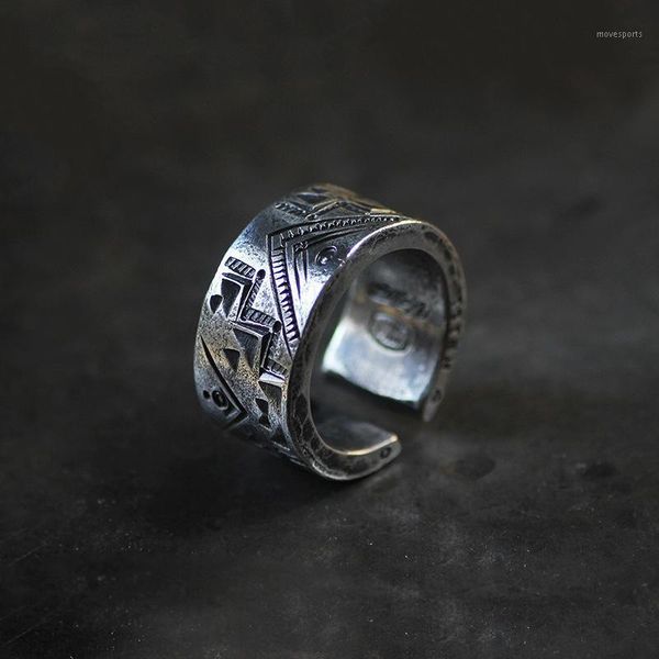 wedding rings symbol cutout retro silver color handmade terrace design men women's opening finger ring letter jewelry gifts1, Slivery;golden
wedding rings symbol cutout retro silver color handmade terrace design men women's opening finger ring letter jewelry gifts1, Slivery;golden
