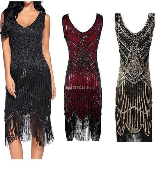 sleeveless royal black embroidery fringe great gatsby party dress women 1920s sequin beaded tassels hem flapper casual dresses, Black;gray
sleeveless royal black embroidery fringe great gatsby party dress women 1920s sequin beaded tassels hem flapper casual dresses, Black;gray