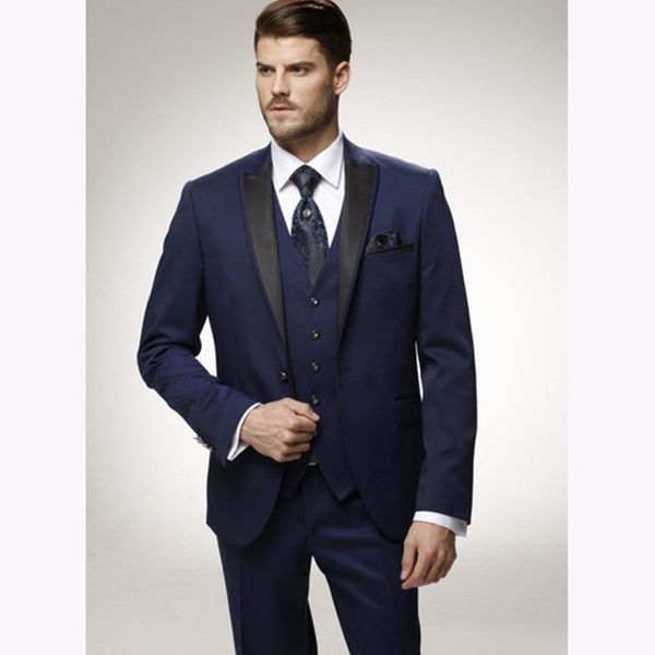 men's suits & blazers classic male smolking suit groom thin and culine evening s for navy blue tuxedo prom, White;black
men's suits & blazers classic male smolking suit groom thin and culine evening s for navy blue tuxedo prom, White;black
