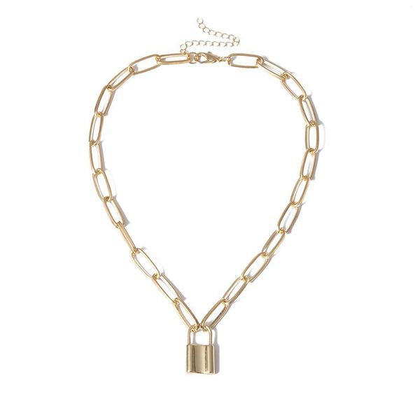pendant necklaces simple elegant lock shaped geometric for men women fashion padlock ladies necklace charms punk jewelry gifts, Silver
pendant necklaces simple elegant lock shaped geometric for men women fashion padlock ladies necklace charms punk jewelry gifts, Silver